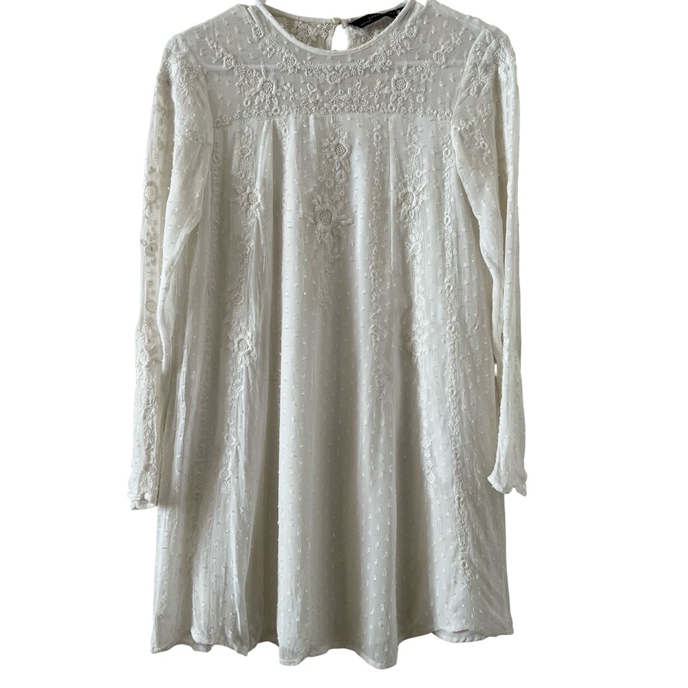 Zara Long Sleeve Mini Dress